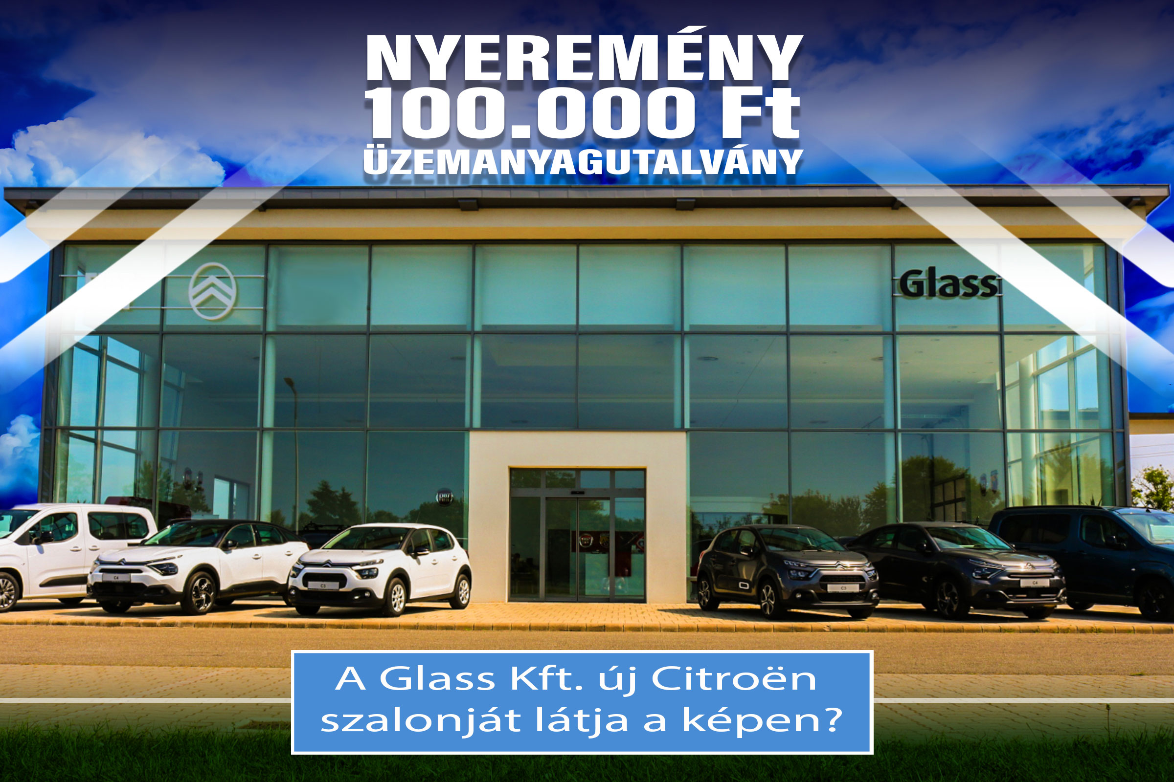 Játékkép/Citroën Glass: szalonnyitás